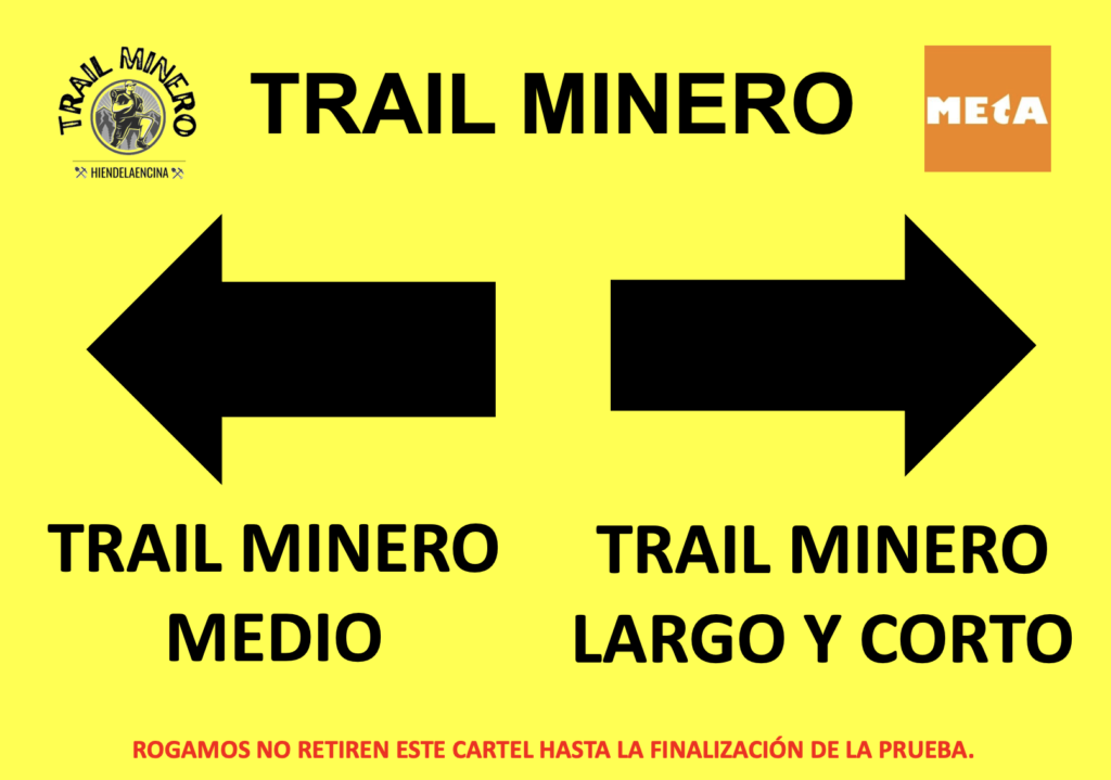 Bifurcación Trail minero